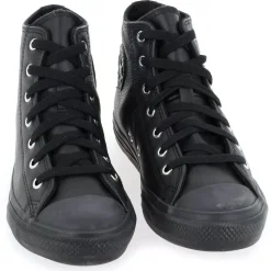 Ctas Hi Ev Classic Elevated Leather - Noir