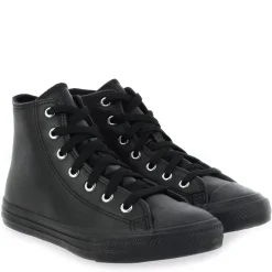 Ctas Hi Ev Classic Elevated Leather - Noir