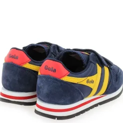 Daytona Velcro Cka159 - Marine Jaune