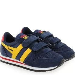 Daytona Velcro Cka159 - Marine Jaune