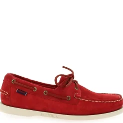 Dockside Portland Suede - Rouge