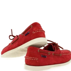 Dockside Portland Suede - Rouge