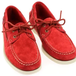 Dockside Portland Suede - Rouge