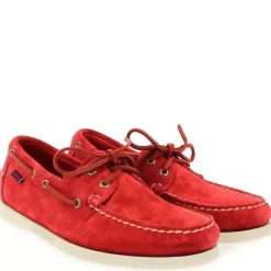Dockside Portland Suede - Rouge
