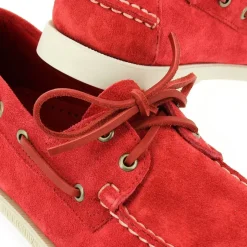 Dockside Portland Suede - Rouge