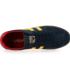 Hurricane Suede Cmb046 - Marine Jaune