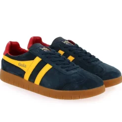 Hurricane Suede Cmb046 - Marine Jaune