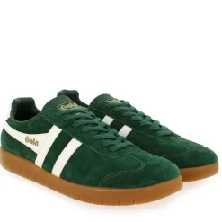 Hurricane Suede Cmb046 - Vert Blanc