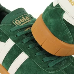 Hurricane Suede Cmb046 - Vert Blanc