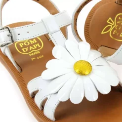 Plagette Big Flo - Blanc Jaune