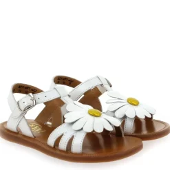 Plagette Big Flo - Blanc Jaune