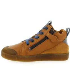 Rosario Lace - Up - Cognac Bleu