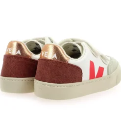 Small V12 Velcro - Blanc Rose