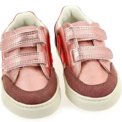 Small V12 Velcro - Rose Fluo