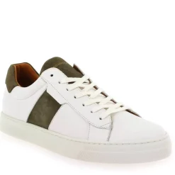 Spark Gang Nappa/Suede - Blanc Kaki