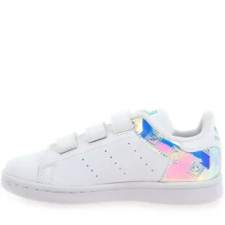 Stan Smith Metal Velcro H21 - Blanc Multi