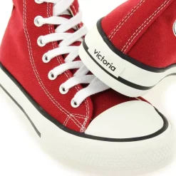Tribu Botin Lona - Rouge