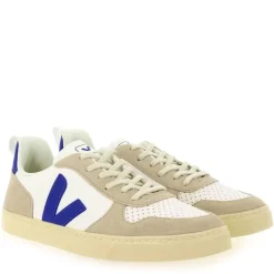 V10 Laces - Blanc Bleu